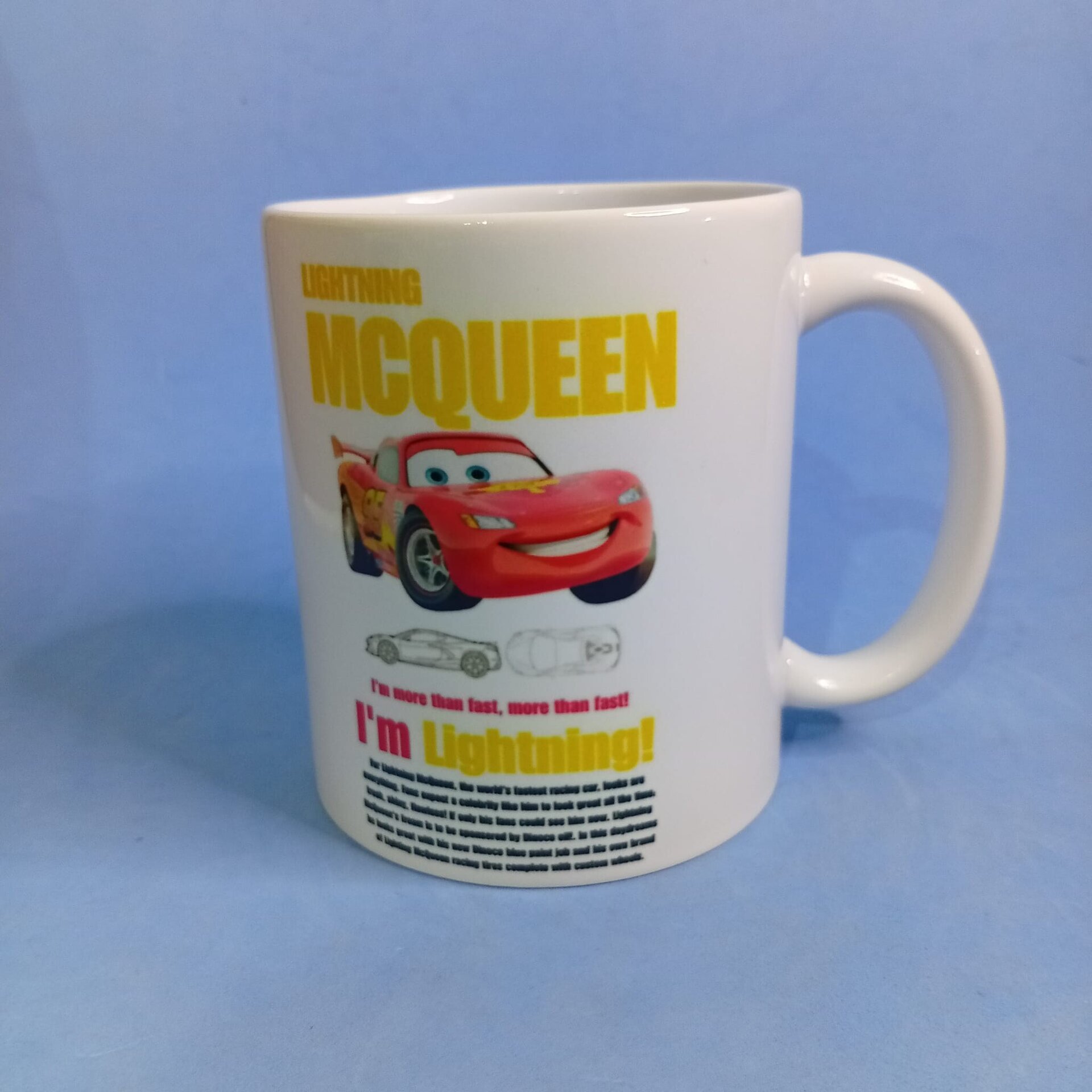 Taza Rayo McQueen – Cars de Disney Pixar - 3