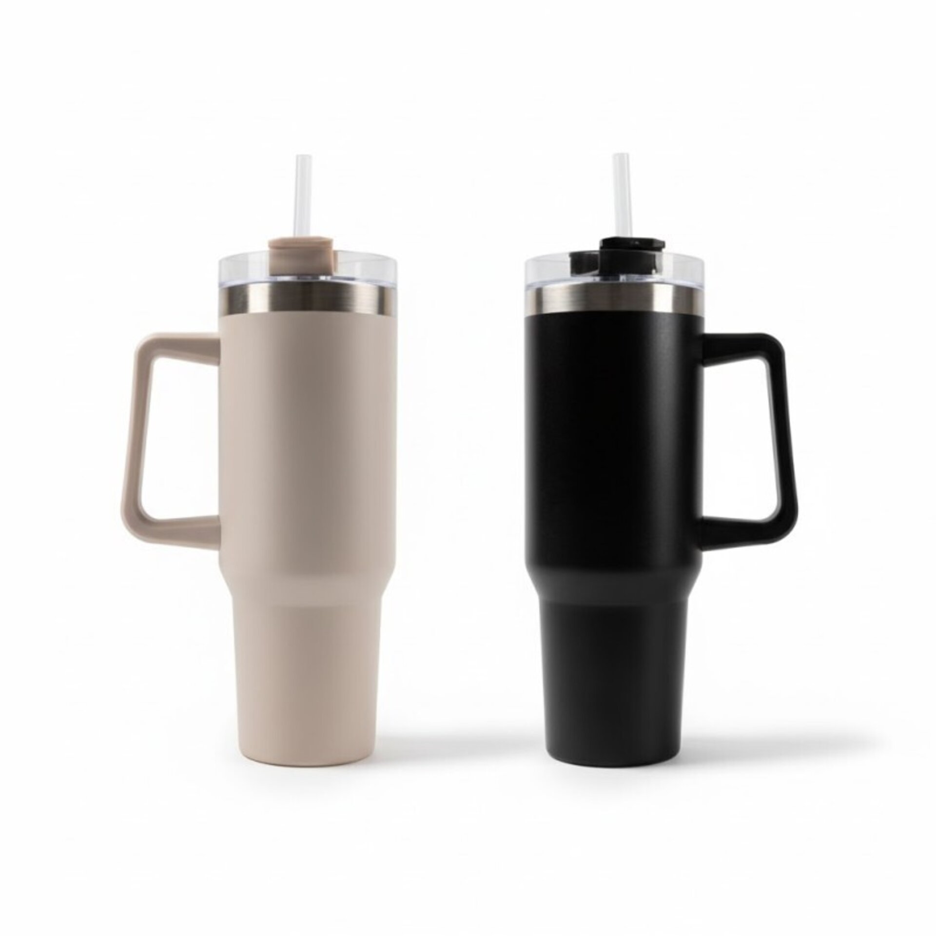 Taza Térmica 1.18L con Asa y Pajita ☕ Mantiene Frío 24h / Calor 8h - 2