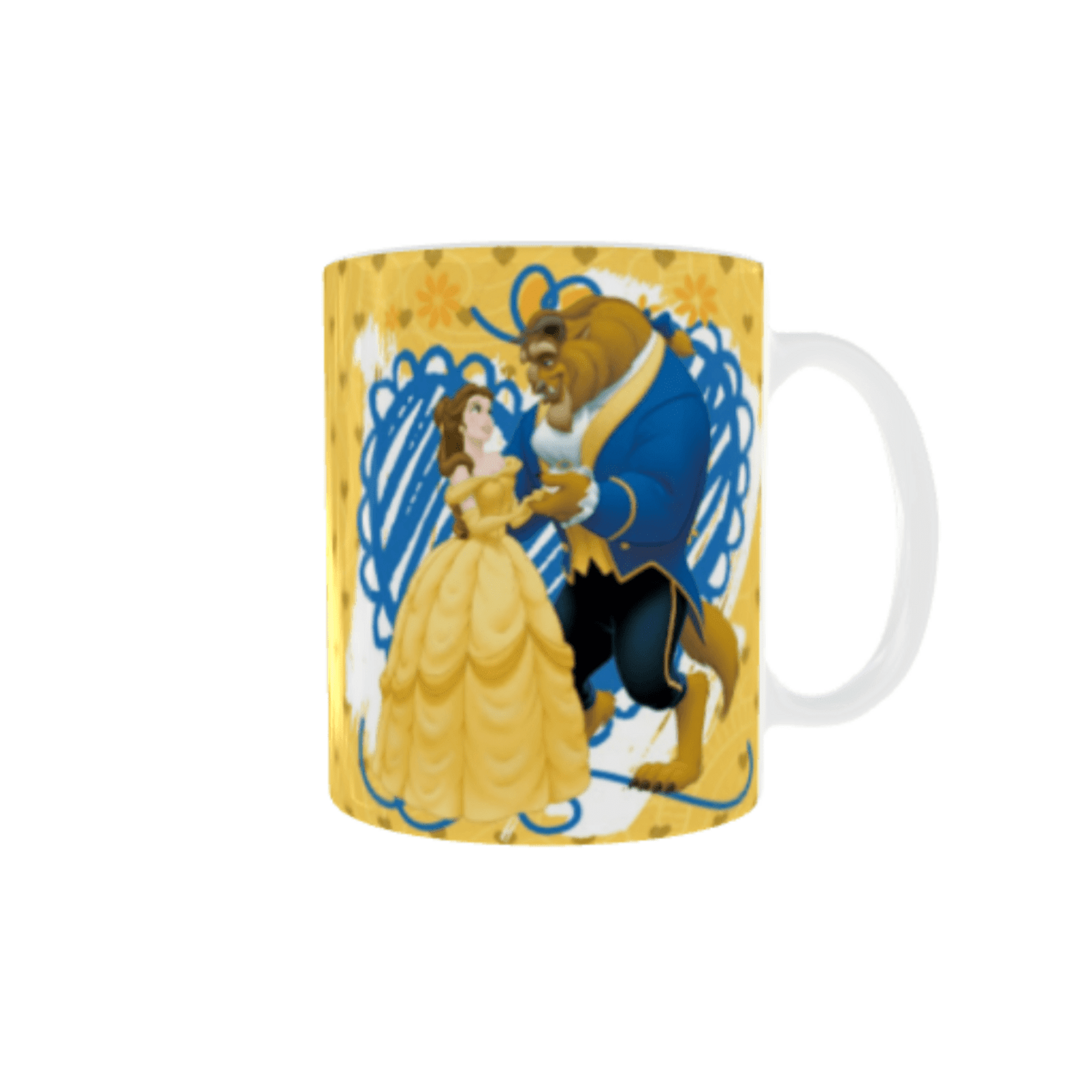 Taza Bella y Bestia Mi Lugar Favorito está a tu Lado - 1