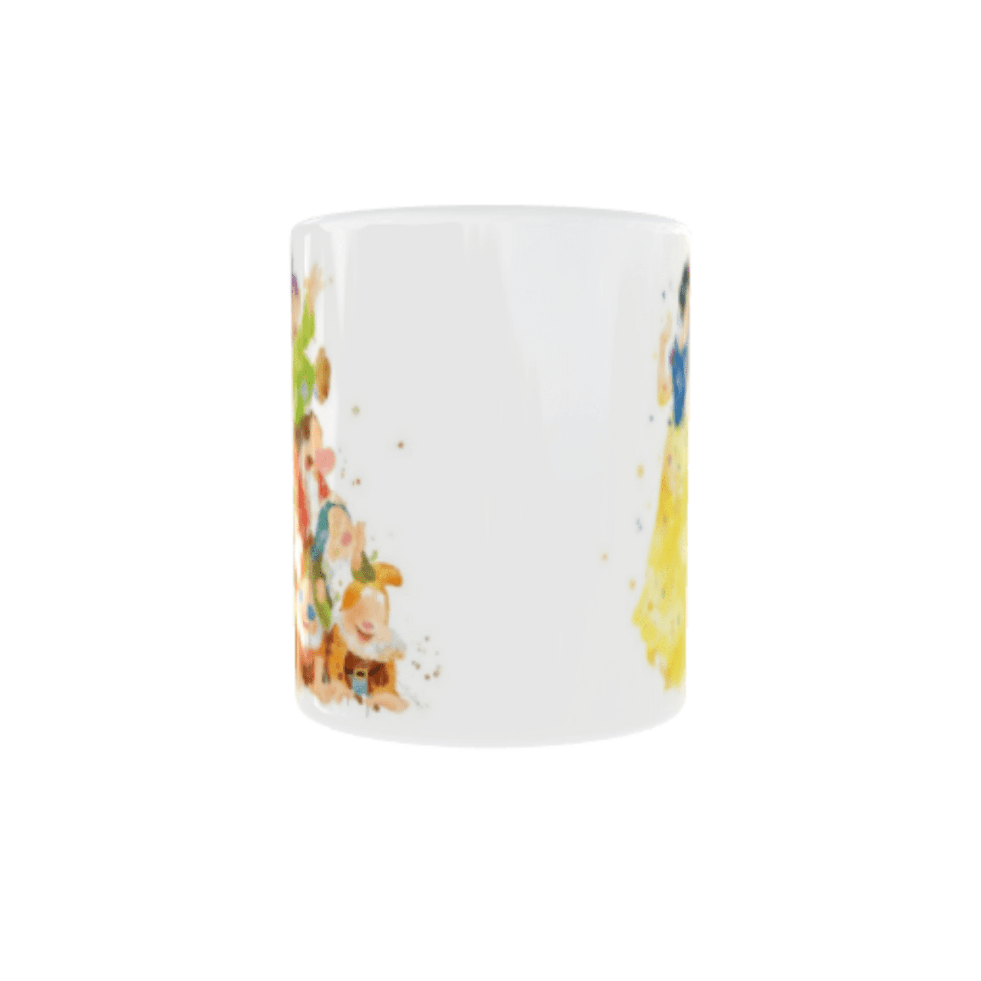 Taza Blancanieves y los Siete Enanitos Acuarela - 3
