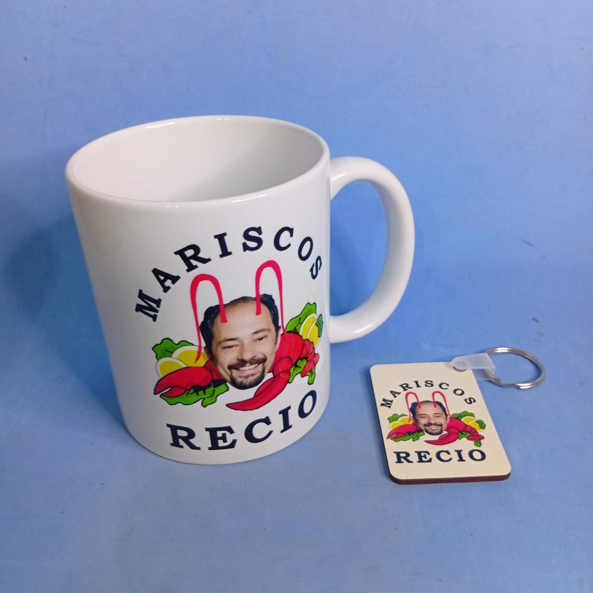 Lote Taza + Llavero Mariscos Recio - 2