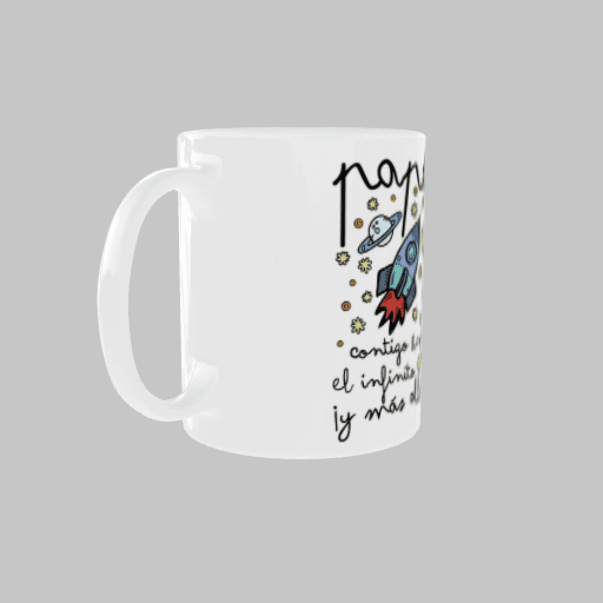 Taza “Papá, Contigo Hasta el Infinito y Más Allá” - 4